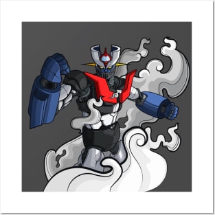 mazinger z Posters and Art